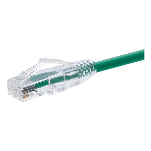 Unirise Usa GROUP 10 FOOT CAT6 SNAGLESS CLEARFIT PATCH CABLE GREEN - CAT6 PATCH CABLE C 10083 - main